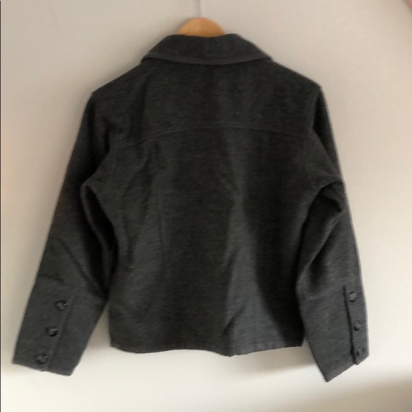 Columbia Wool Button up Bomber Jacket - Picture 4 of 4